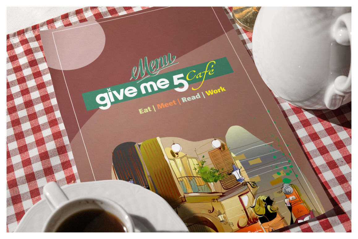 Give Me 5 Cafe  |  Menu